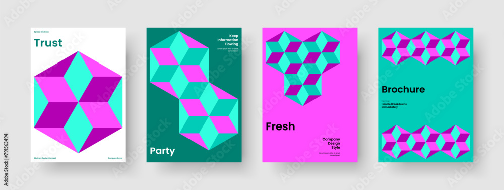 Geometric Business Presentation Layout. Abstract Report Template. Modern Background Design. Flyer. Book Cover. Banner. Poster. Brochure. Brand Identity. Catalog. Magazine. Leaflet. Pamphlet