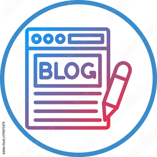 Blog Icon Style