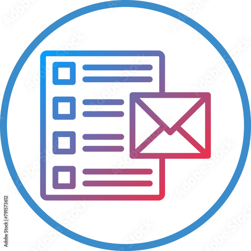 Email List Icon Style