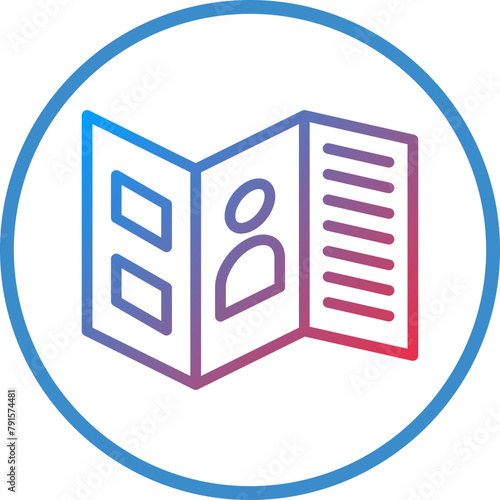 Brochure Icon Style