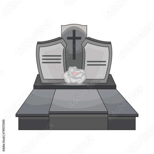 grave illustration