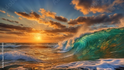 Sea, Wave © PolyGeek