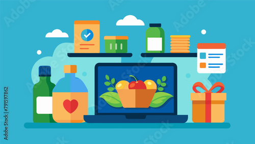 A food pantry using technology to streamline their donation process allowing individuals to easily make online contributions and support their