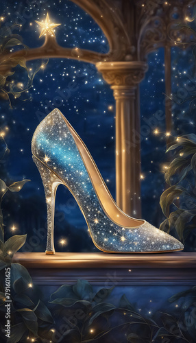 Enchanting Shoe under Moonlight