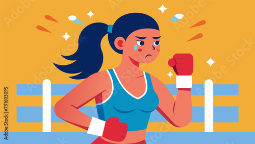Through sweat and tears she transformed herself into an elite athlete chasing her Olympic dream in Muay Thai.