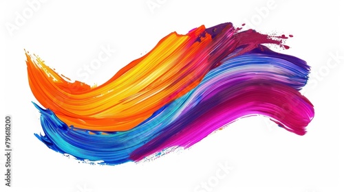 Abstract modern colorful flow background. Wavy fluid shape , Art design