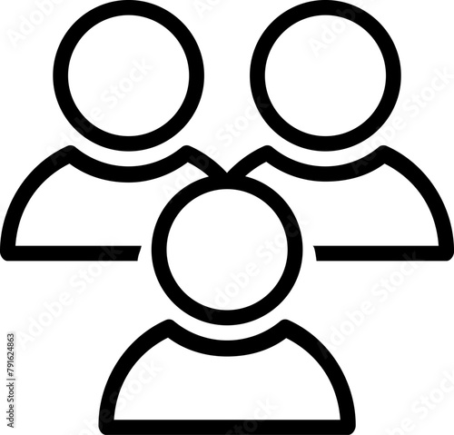Group of people icon
