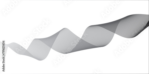 abstract line sound frequency wave modern background.
