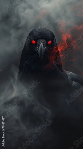 Amazing crow background for wallpaper