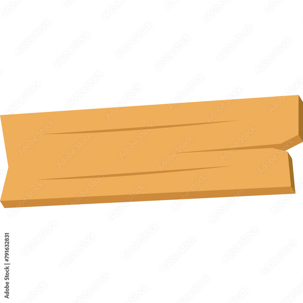 Wooden Sign Board Illustration Wooden Sign Board Illustration