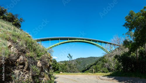 Cold Springs Bridge in Southern California near Santa Barbara