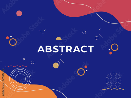 The original design  simple abstract background