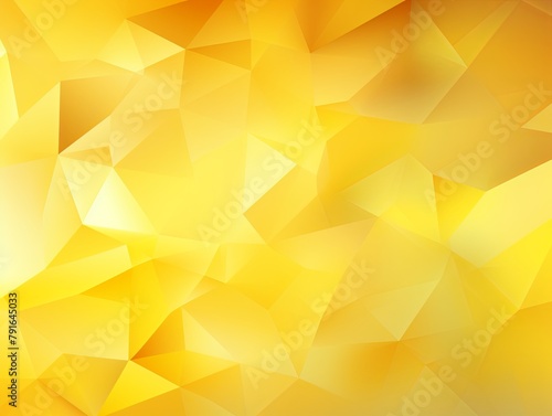 Yellow abstract background with low poly design  vector illustration in the style of yellow color palette with copy space for photo text or product  blank