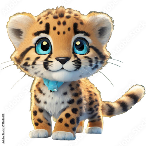 귀여운 치타 캐릭터8