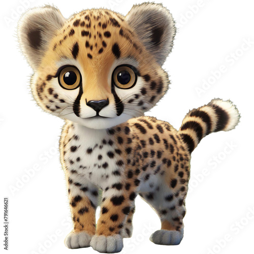 귀여운 치타 캐릭터6