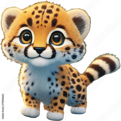 귀여운 치타 캐릭터7