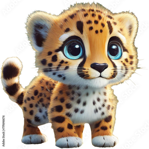 귀여운 치타 캐릭터5