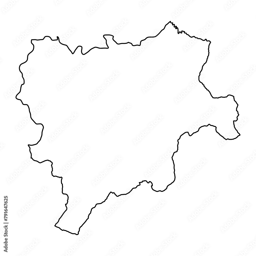 Map of the Province of a Albacete, administrative division of Spain. Vector illustration. Map of the Province of a Albacete, administrative division of Spain. Vector illustration.