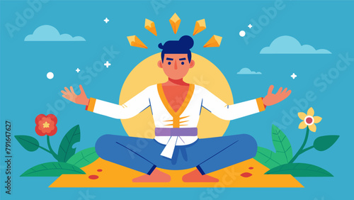 A hybrid martial art incorporating principles of Yoga meditation and breath control for both selfdefense and inner peace.