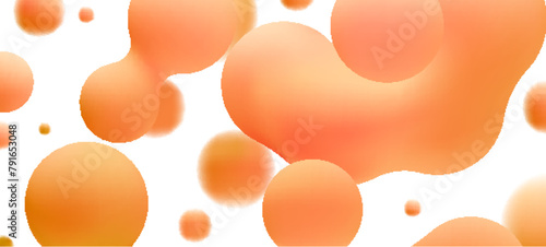 3d liquid vector set.