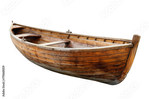 Classic rowing boat