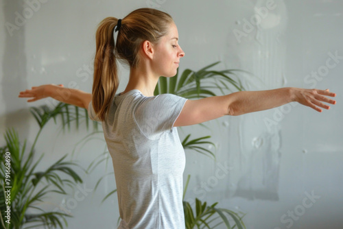 Guide to simple stretches for maintaining posture and wellness.