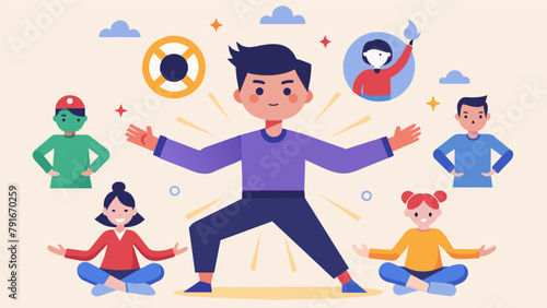 In a class for individuals with epilepsy the focus is on control and technique over physical strength with the goal of building confidence and