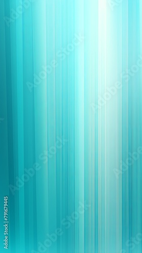 Cyan stripes abstract background with copy space for photo text or product, blank empty copyspace, light white color, blurred vertical lines, minimalistic