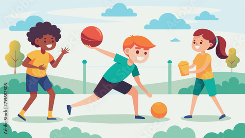A recreational dodgeball league that emphasizes fun and sportsmanship over winning creating a welcoming space for individuals who may not excel