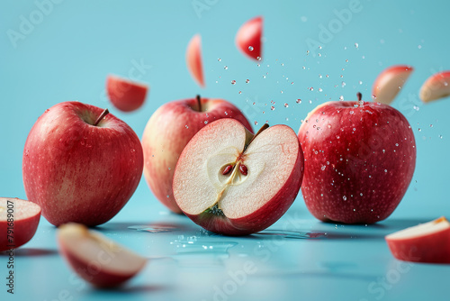 Sliced Apple Ready to Eat