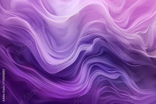 Soft waves of purple velvet fabric creating an abstract texture, suitable for elegant and artistic backgrounds.