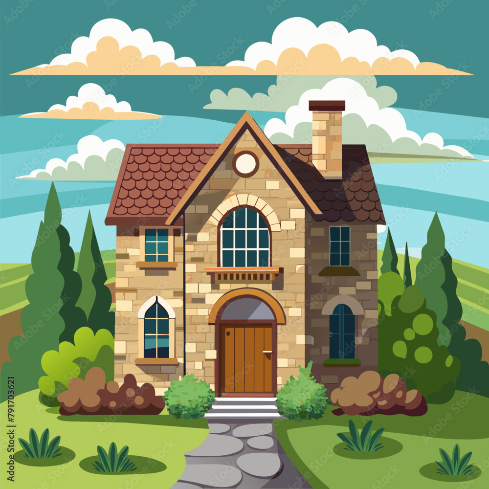 illustration of a house illustration of a house