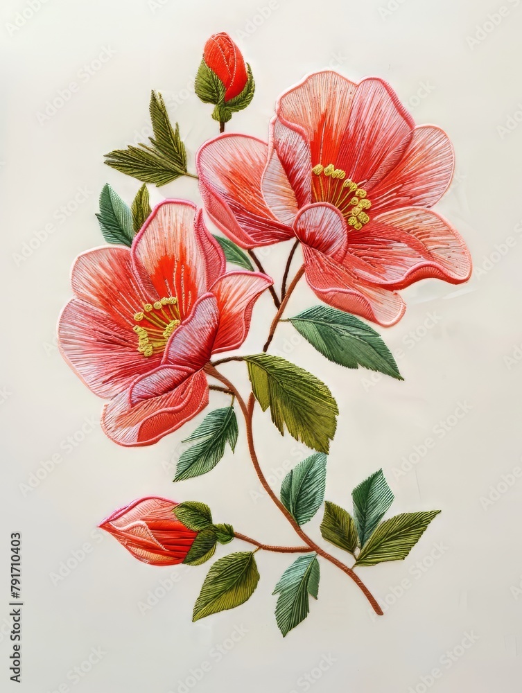 flower thread embroidery flower thread embroidery