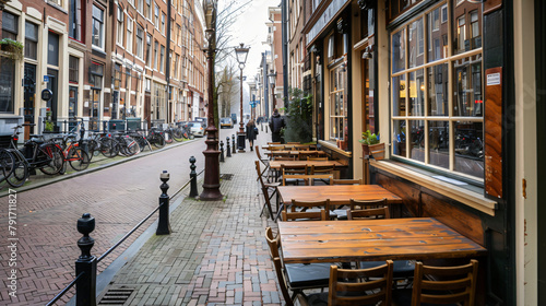 Amsterdam Netherlands -Tables line 