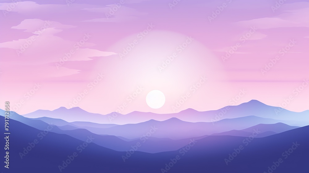a landscape with mountains and a sunset a landscape with mountains and a sunset