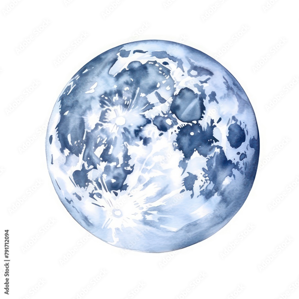 blue glass globe on white blue glass globe on white