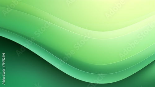 a green and white wavy background