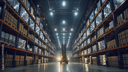 tariffs and Shelves: The Trade Dynamics of a Warehouse