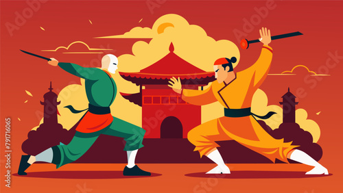 The lethal combat techniques of the Shaolin monks in China have evolved into a popular form of selfdefense and a way of life incorporating