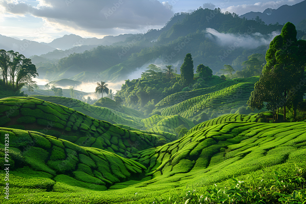 Tea Plantation in Cameron Highlands, Malaysia,
Tea Plantation Visit
