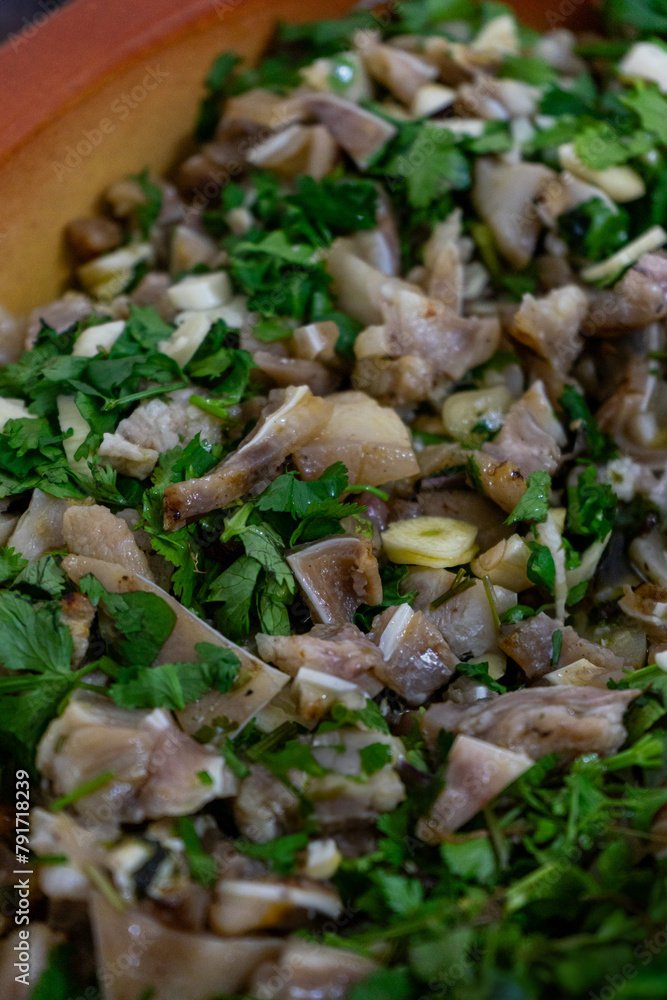 Close-up of traditional Portuguese dish Close-up of traditional Portuguese dish