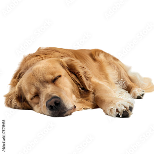 Golden Retriever Dog on transparent png