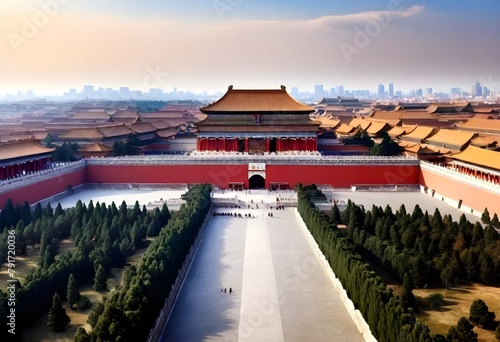 Magnificent panoramic vista of the forbidden city (6)