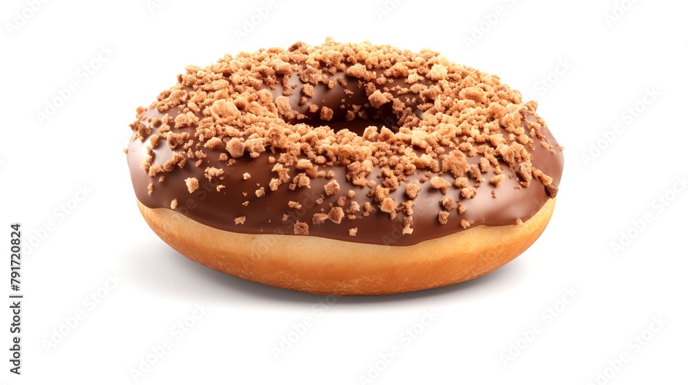 Donuts with Icing, Crumbles, and Sprinkles Donuts with Icing, Crumbles, and Sprinkles