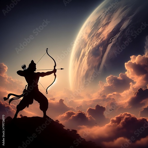 Lord Rama the Warrior
