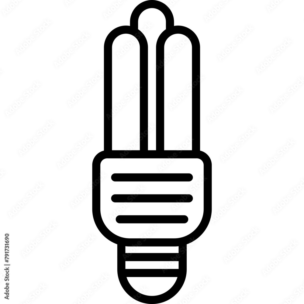 Fluorescent Light Icon Fluorescent Light Icon