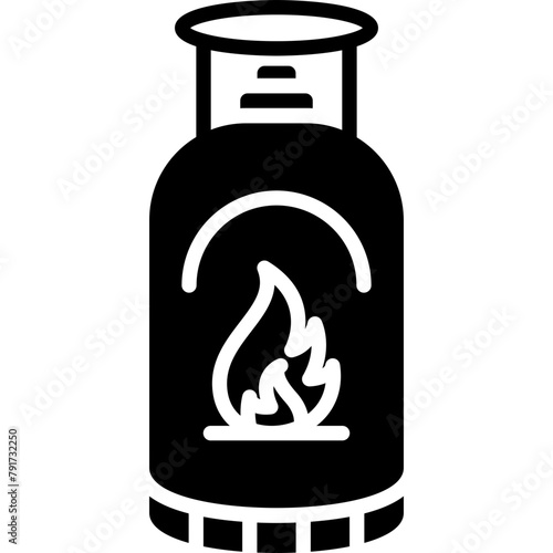 Gas Cylinder Icon