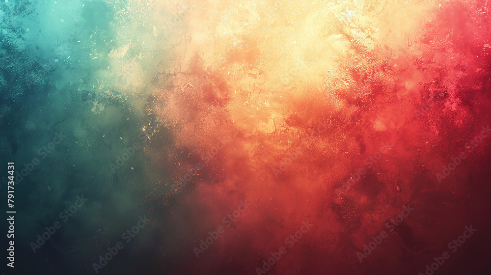Vibrant Red and Blue Textured Background Abstract Art