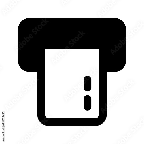 atm glyph icon