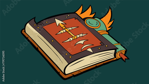 An ancient tome filled with handdrawn illustrations and handwritten notes is believed to hold the secrets to traditional Viking combat